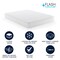 Flash Furniture Cloud Green Tea Cooling Gel 3-Layer Memory Foam 10in. Queen Mattress in a Box, Washable Cover CL-MFB3L-10-Q-GG - alternate 7